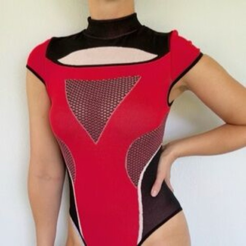Zara Colorblock Bodysuit